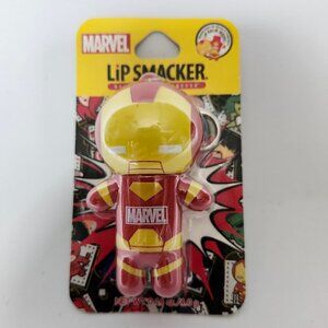 MARVEL Lip Smacker IRON MAN Billionaire Punch Lip Balm BNIP Key Chain DISNEY
